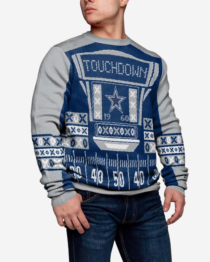 Dallas Cowboys Ugly Light Up Sweater FOCO - FOCO.com