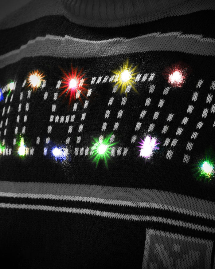 Las Vegas Raiders Ugly Light Up Sweater FOCO - FOCO.com