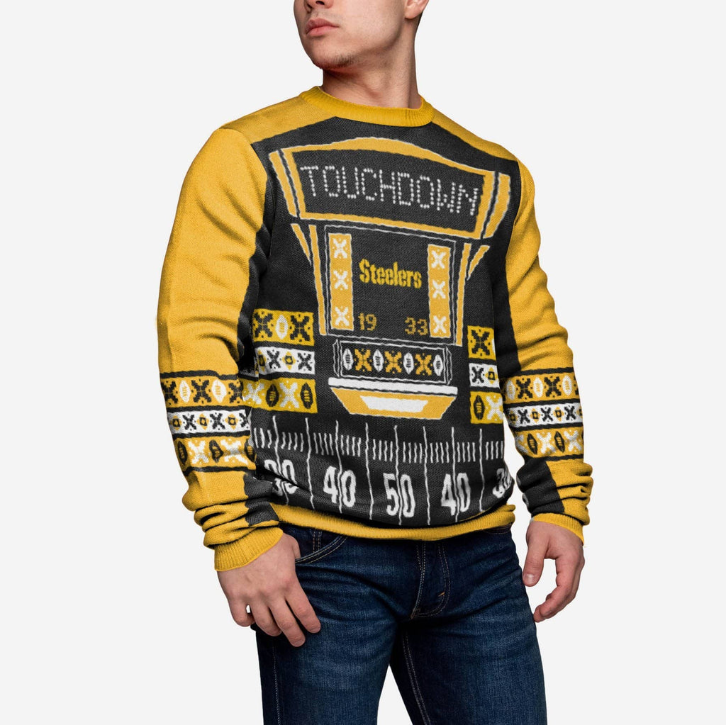Pittsburgh Steelers Ugly Light Up Sweater FOCO - FOCO.com