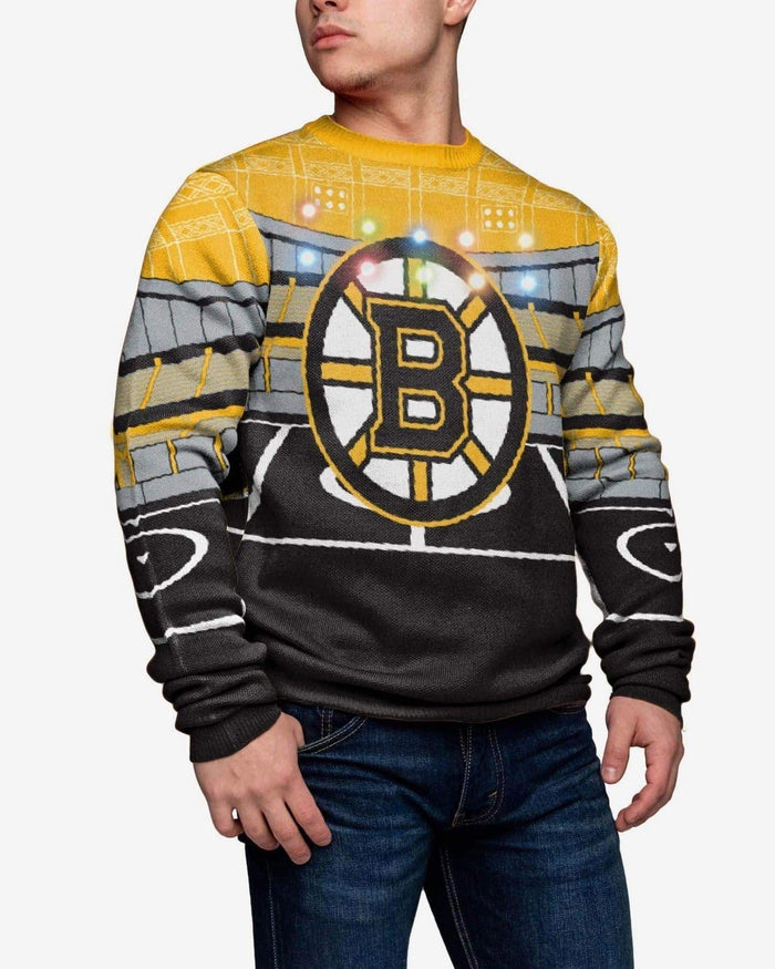 Boston Bruins Light Up Bluetooth Sweater FOCO S - FOCO.com