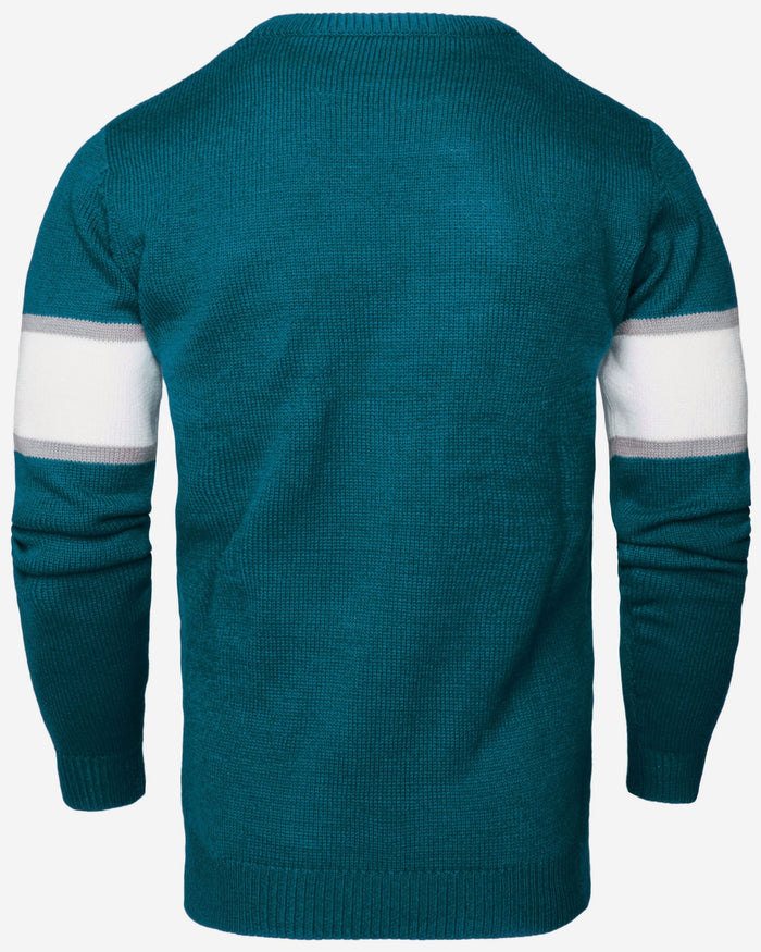 Philadelphia Eagles Vintage Stripe Sweater FOCO - FOCO.com