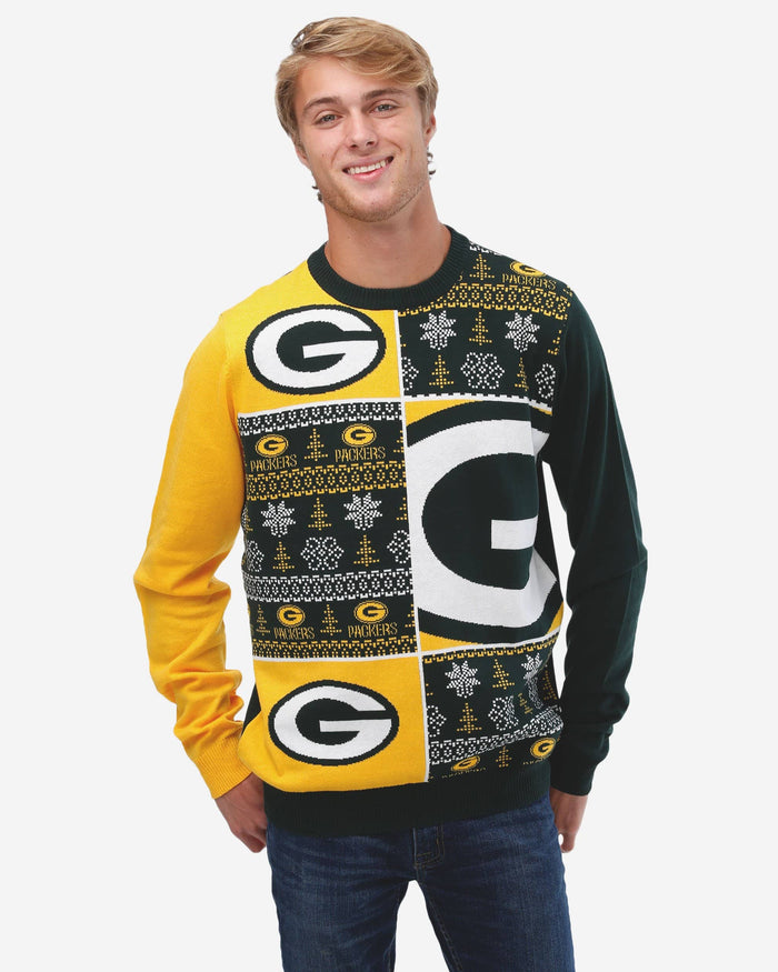 foco nfl busy block ugly sweater