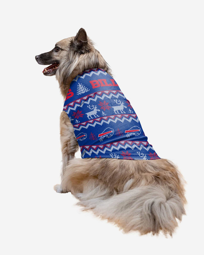 Buffalo Bills Dog Family Holiday Ugly Sweater FOCO XS - FOCO.com