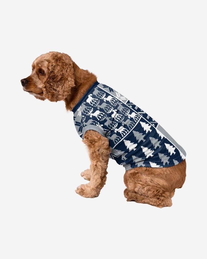 Dallas Cowboys Busy Block Dog Sweater FOCO XS - FOCO.com