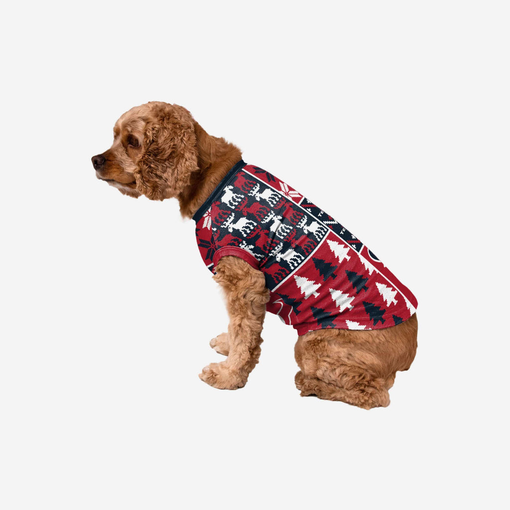 Houston Texans Busy Block Dog Sweater FOCO XS - FOCO.com