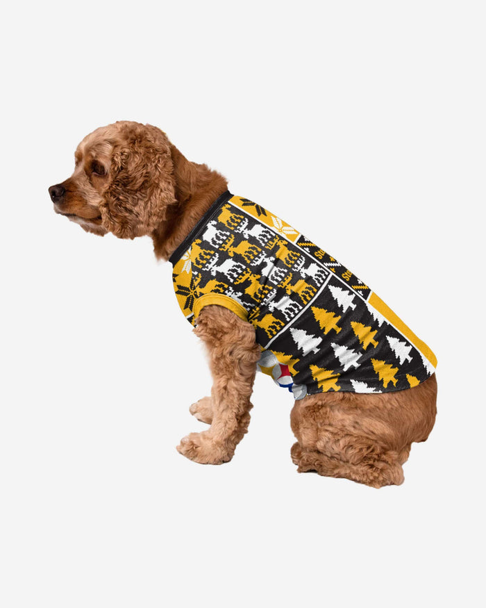 Pittsburgh Steelers Busy Block Dog Sweater FOCO XS - FOCO.com