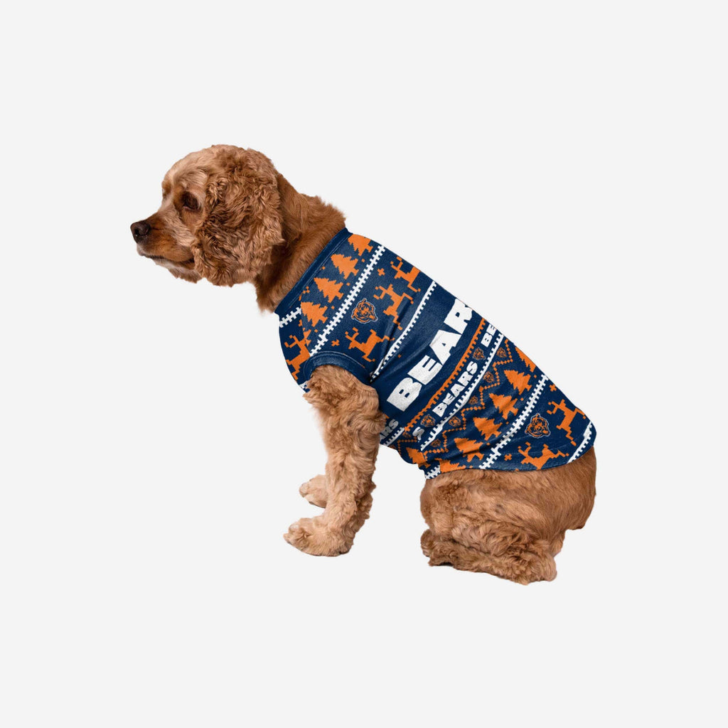 Chicago Bears Dog Family Holiday Sweater FOCO S - FOCO.com