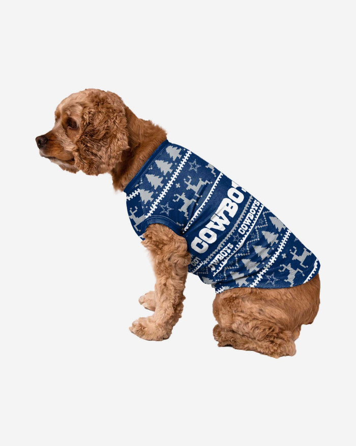Dallas Cowboys Dog Family Holiday Sweater FOCO S - FOCO.com