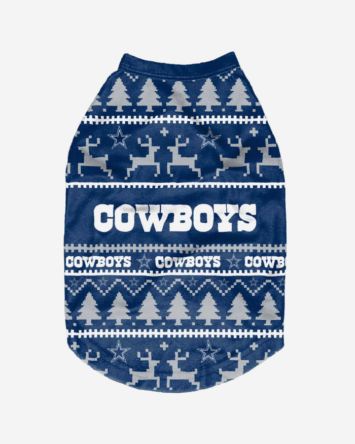 Dallas Cowboys Dog Family Holiday Sweater FOCO - FOCO.com