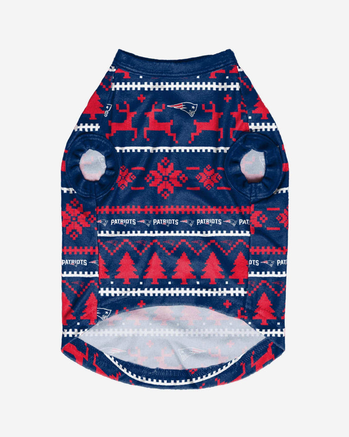 New England Patriots Dog Family Holiday Sweater FOCO - FOCO.com