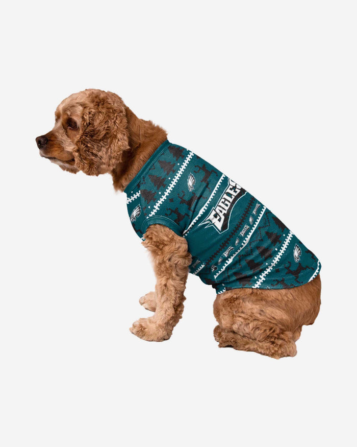 Philadelphia Eagles Dog Family Holiday Sweater FOCO S - FOCO.com