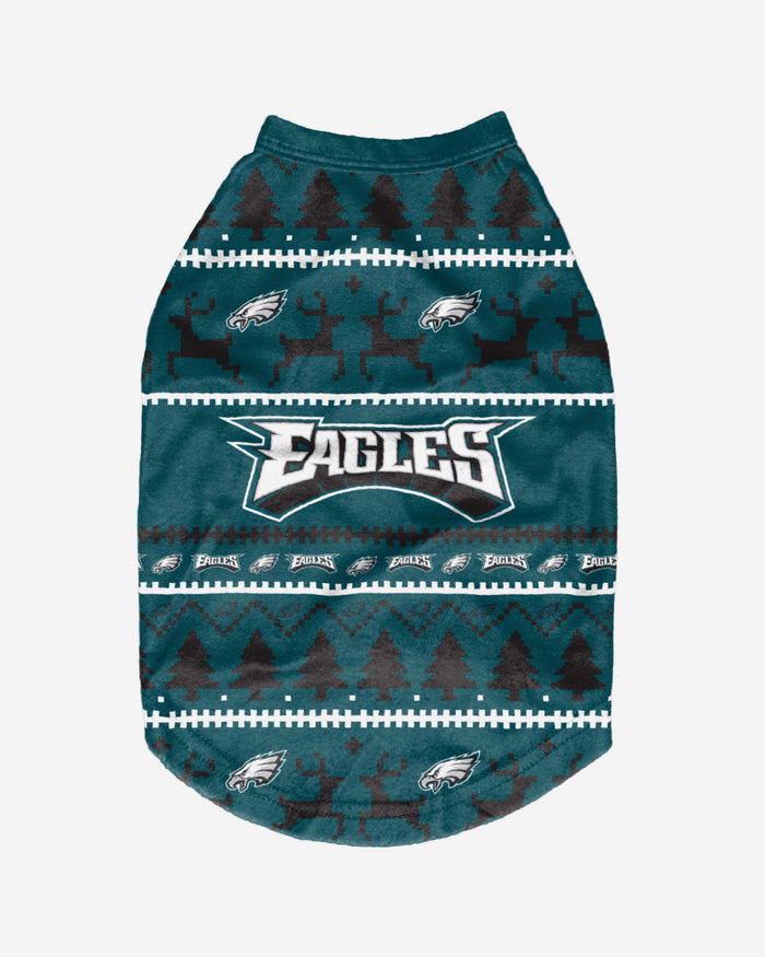 Philadelphia Eagles Dog Family Holiday Sweater FOCO - FOCO.com