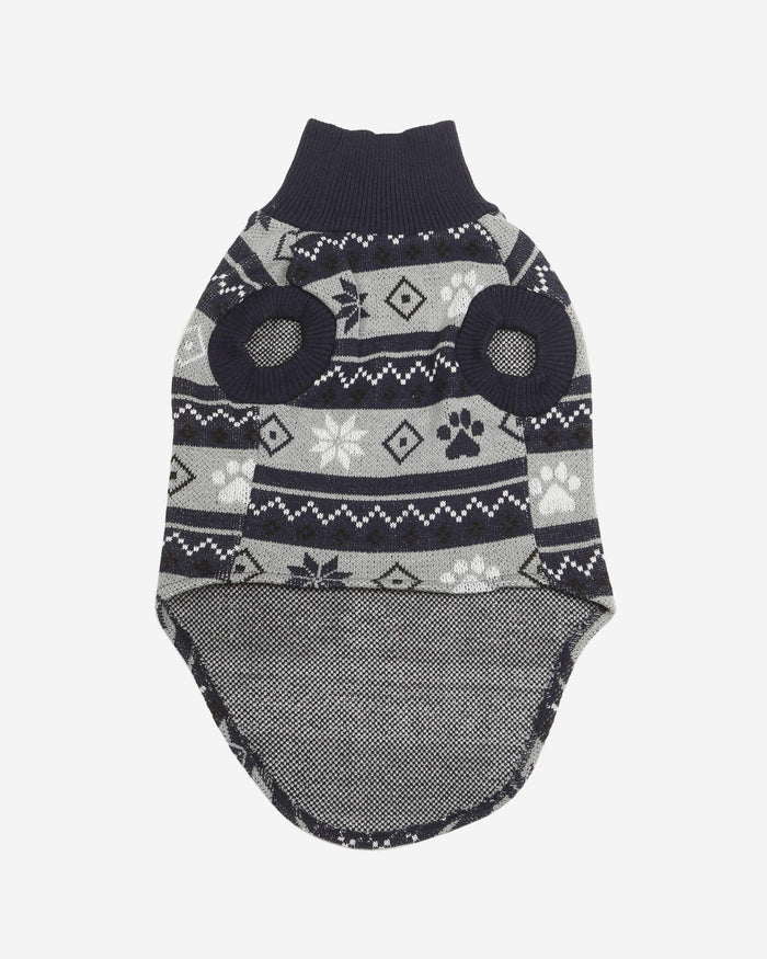 Dallas Cowboys Knitted Holiday Dog Sweater FOCO - FOCO.com