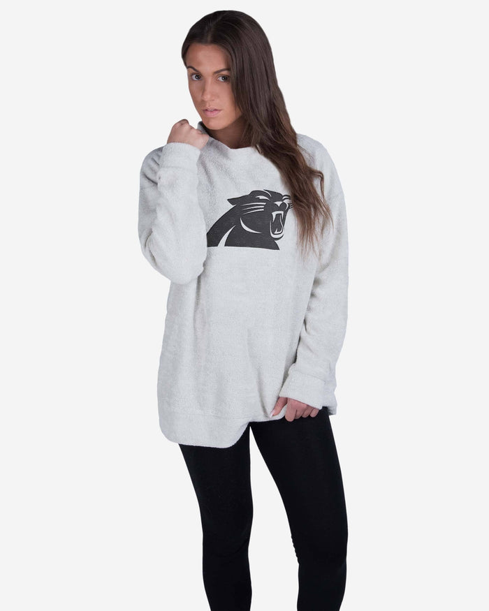 Carolina Panthers Womens Oversized Comfy Sweater FOCO - FOCO.com