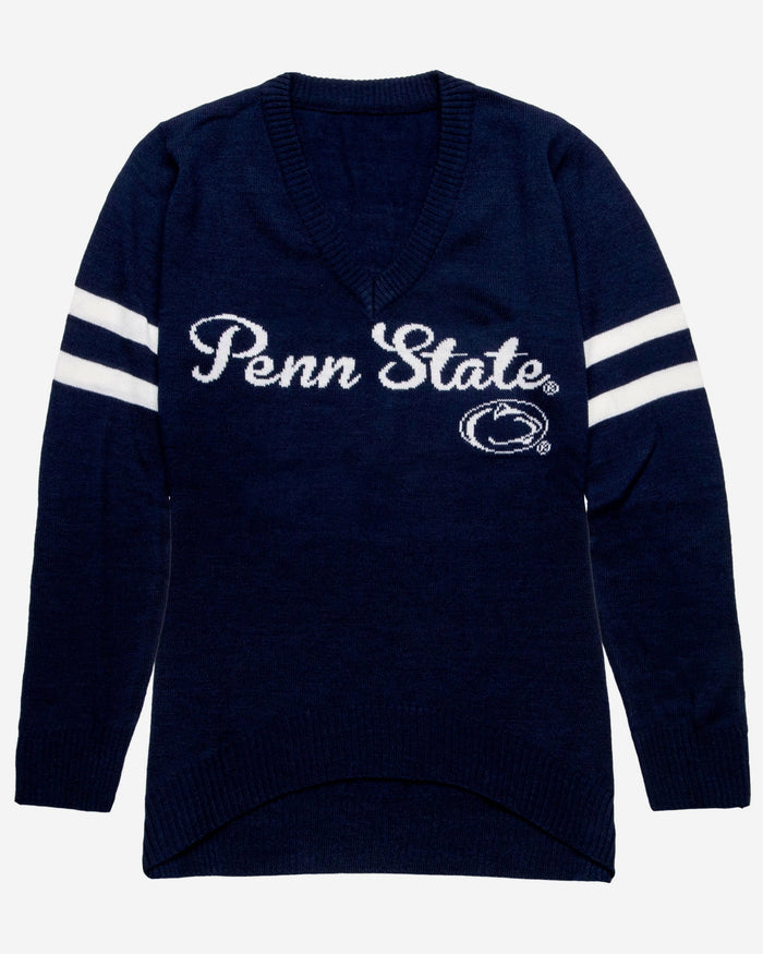 Penn State Nittany Lions Womens Vintage Stripe Sweater FOCO - FOCO.com