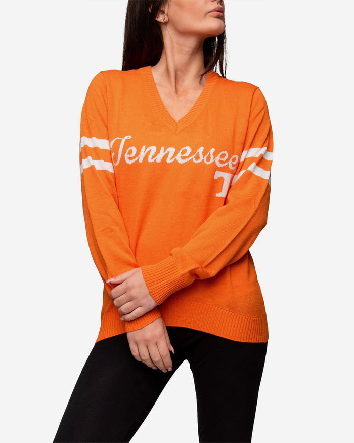 Tennessee Volunteers Womens Vintage Stripe Sweater FOCO - FOCO.com