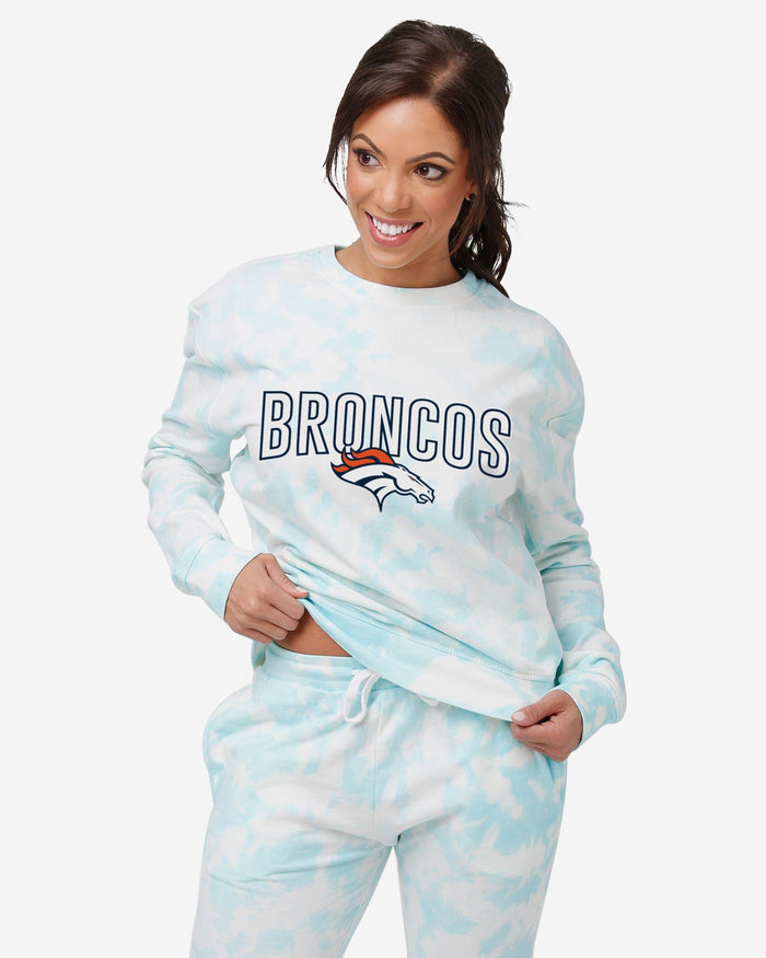 Denver Broncos Womens Cloud Coverage Sweater FOCO S - FOCO.com