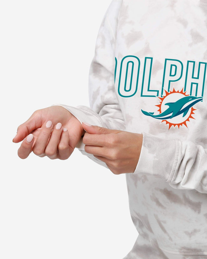 Miami Dolphins Womens Cloud Coverage Sweater FOCO - FOCO.com