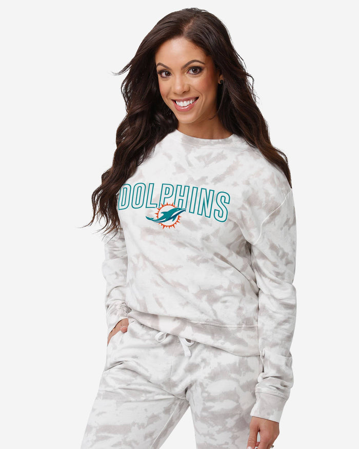 Miami Dolphins Womens Cloud Coverage Sweater FOCO S - FOCO.com