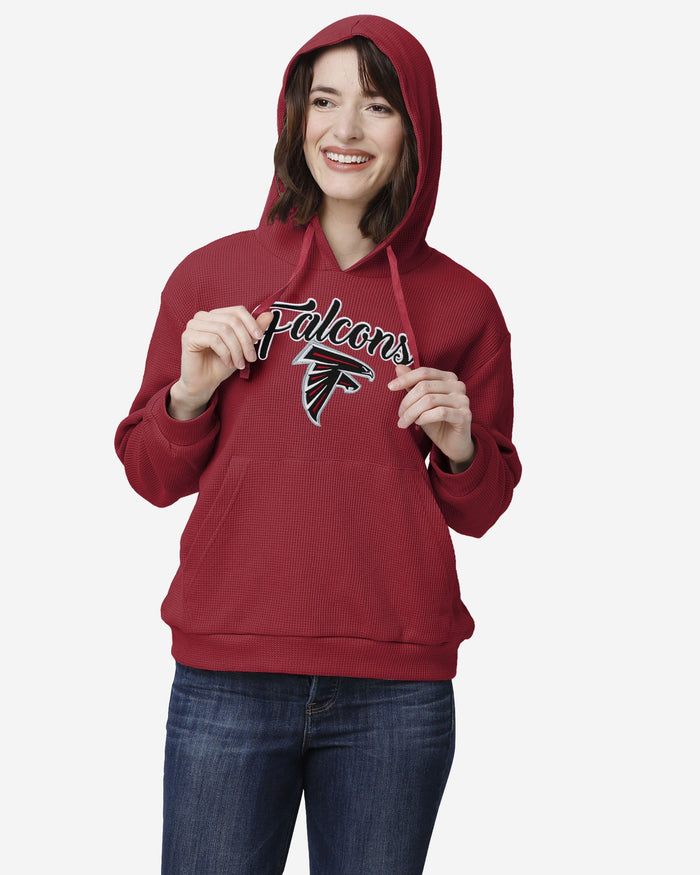 Atlanta Falcons Womens Waffle Lounge Sweater FOCO S - FOCO.com
