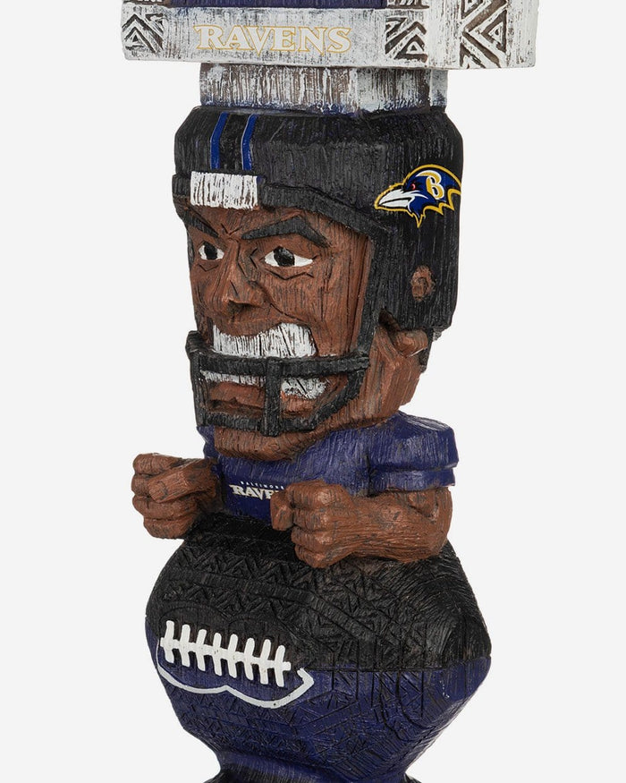 Baltimore Ravens Tiki Totem Figurine FOCO - FOCO.com