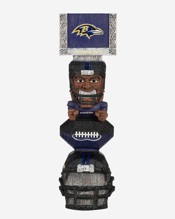 Baltimore Ravens Tiki Totem Figurine FOCO - FOCO.com
