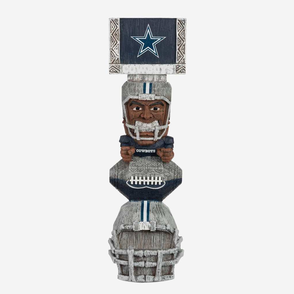 Dallas Cowboys Tiki Totem Figurine FOCO - FOCO.com
