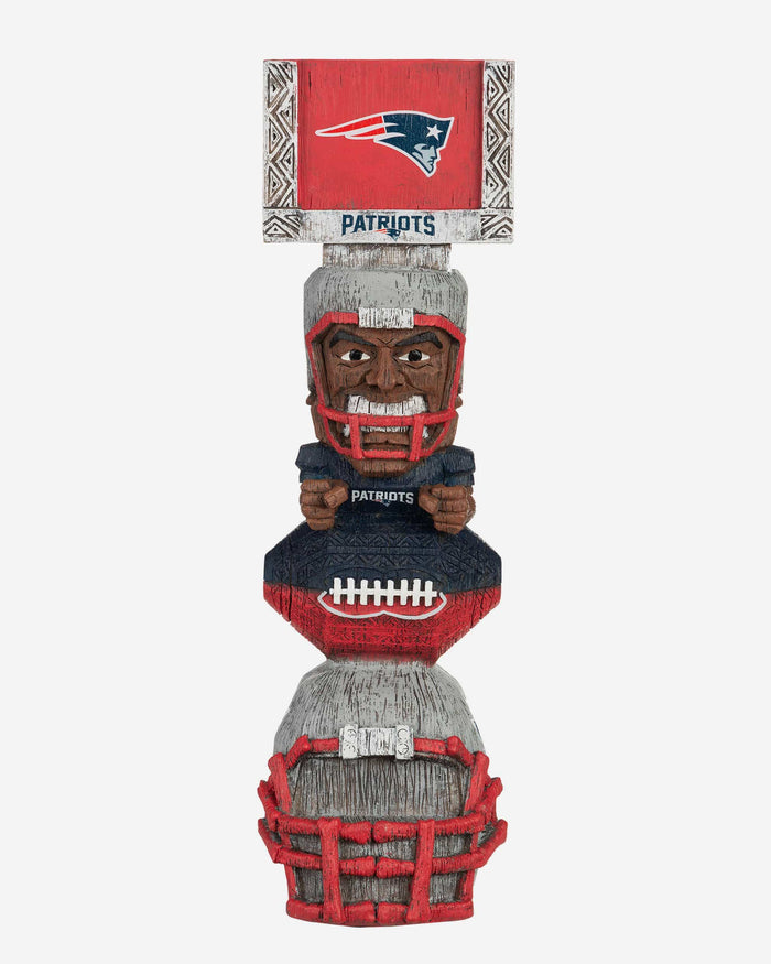 New England Patriots Tiki Totem Figurine FOCO - FOCO.com