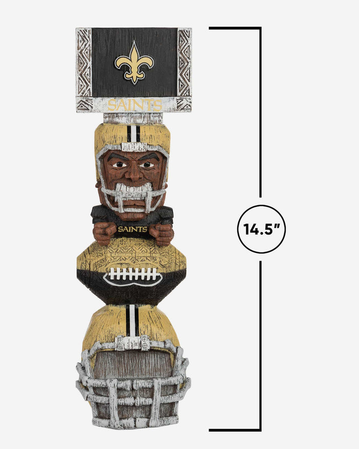 New Orleans Saints Tiki Totem Figurine FOCO - FOCO.com