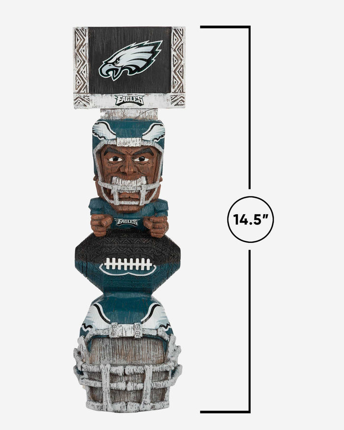 Philadelphia Eagles Tiki Totem Figurine FOCO - FOCO.com