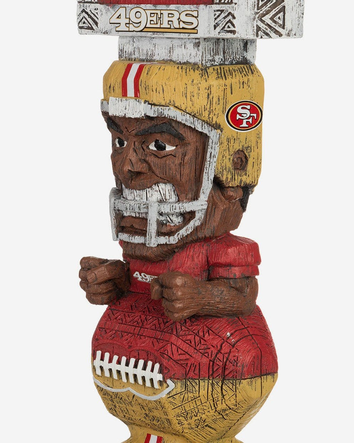San Francisco 49ers Tiki Totem Figurine FOCO - FOCO.com
