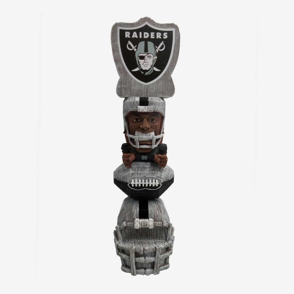 Las Vegas Raiders Tiki Figurine FOCO - FOCO.com