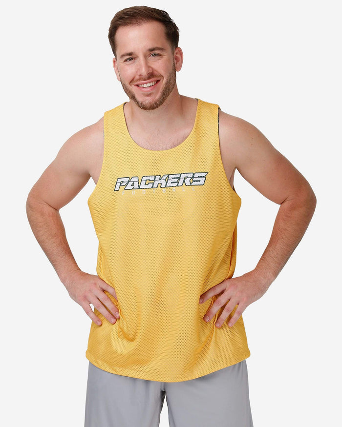 Green Bay Packers Reversible Floral Change-Up Sleeveless Top FOCO - FOCO.com
