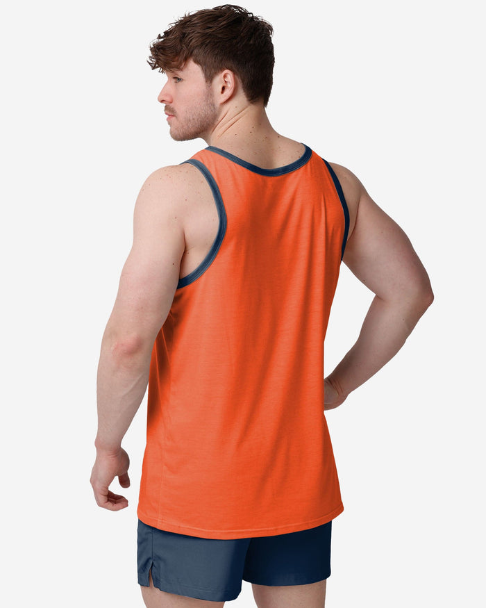 Denver Broncos Solid Wordmark Sleeveless Top FOCO - FOCO.com