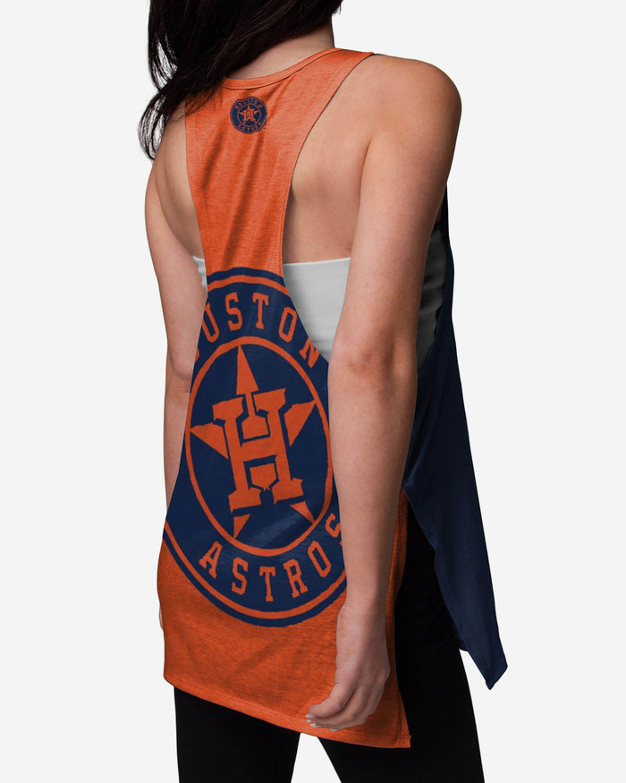 Houston Astros Womens Side-Tie Sleeveless Top FOCO - FOCO.com