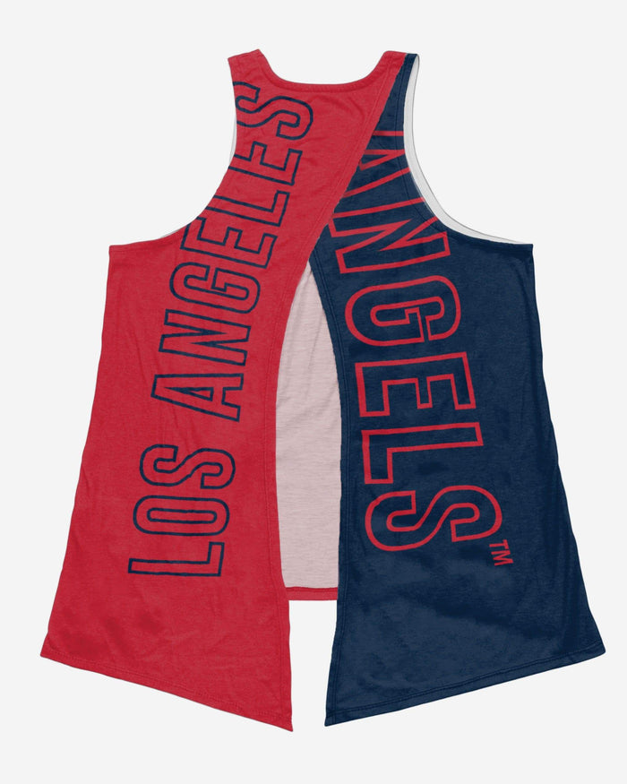 Los Angeles Angels Womens Tie-Breaker Sleeveless Top FOCO - FOCO.com