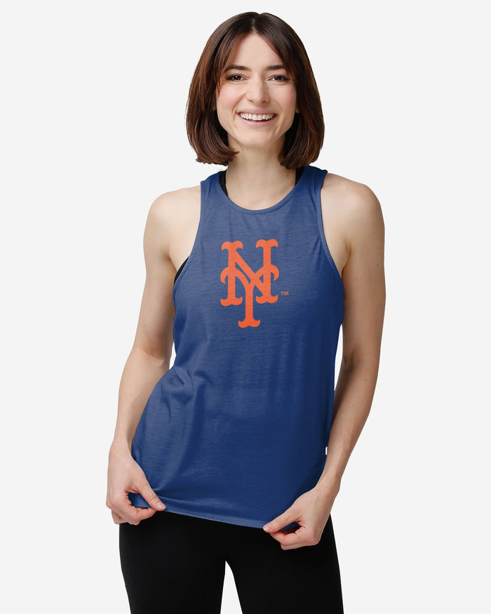 New York Mets Womens Tie-Breaker Sleeveless Top FOCO - FOCO.com