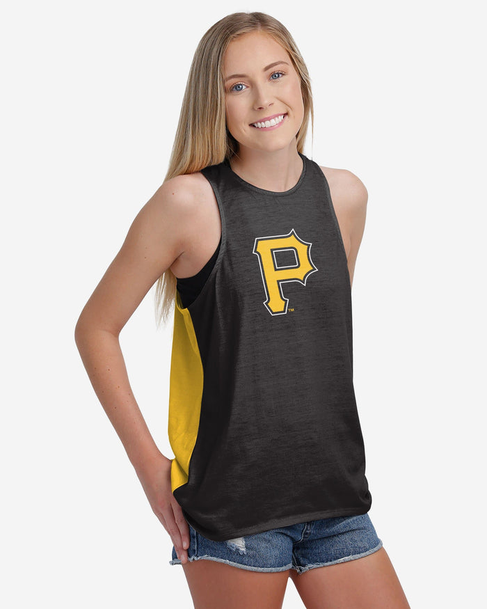 Pittsburgh Pirates Womens Tie-Breaker Sleeveless Top FOCO - FOCO.com
