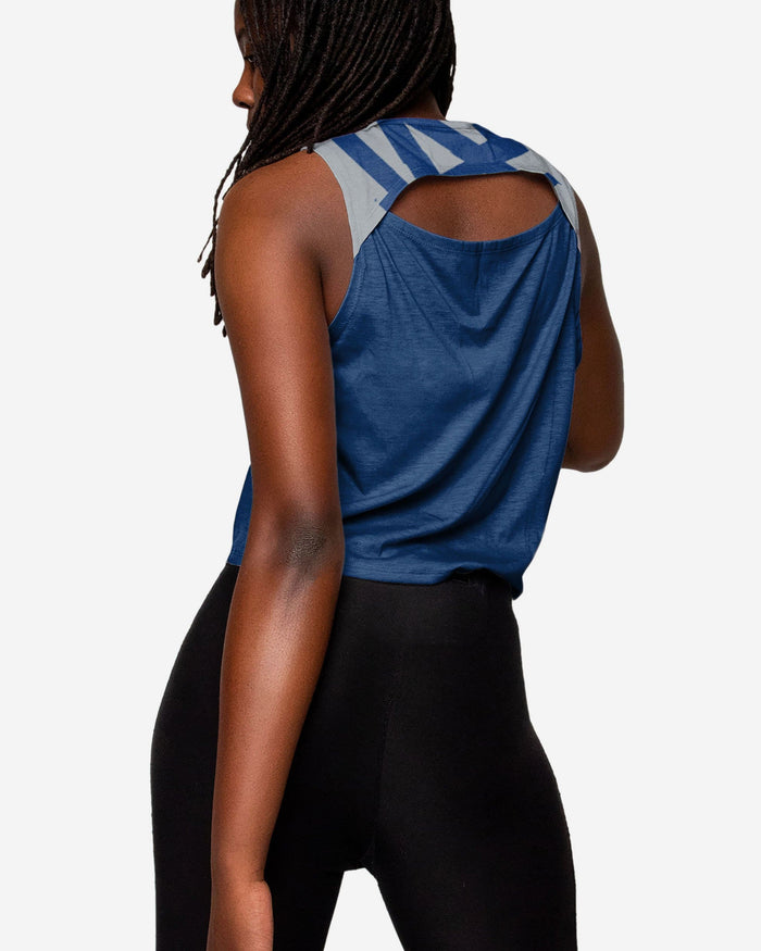 Los Angeles Dodgers Womens Croppin' It Sleeveless Top FOCO - FOCO.com
