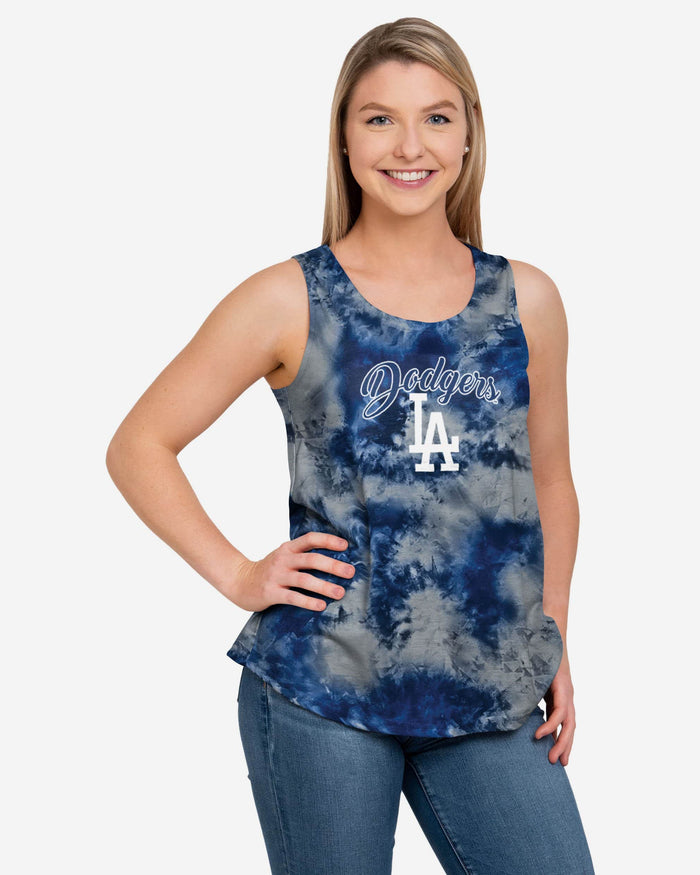 Los Angeles Dodgers Womens To Tie-Dye For Sleeveless Top FOCO S - FOCO.com