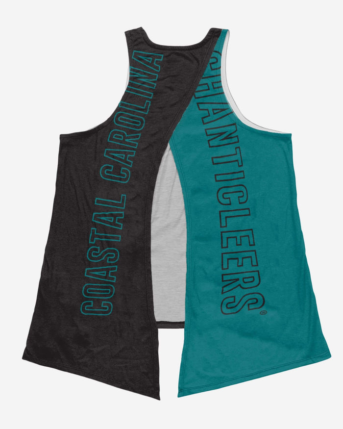 Coastal Carolina Chanticleers Womens Tie-Breaker Sleeveless Top FOCO - FOCO.com