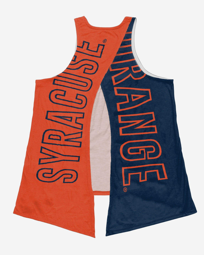 Syracuse Orange Womens Tie-Breaker Sleeveless Top FOCO - FOCO.com