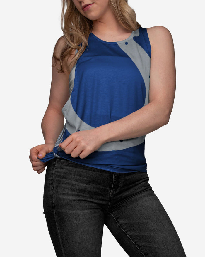 Indianapolis Colts Womens Side-Tie Sleeveless Top FOCO - FOCO.com