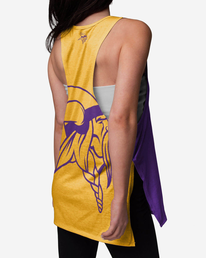 Minnesota Vikings Womens Side-Tie Sleeveless Top FOCO - FOCO.com
