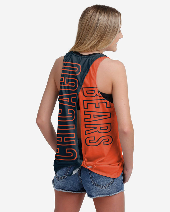 Chicago Bears Womens Tie-Breaker Sleeveless Top FOCO S - FOCO.com