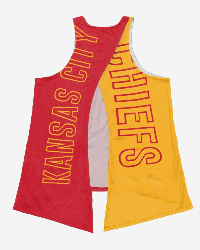 Kansas City Chiefs Womens Tie-Breaker Sleeveless Top FOCO - FOCO.com