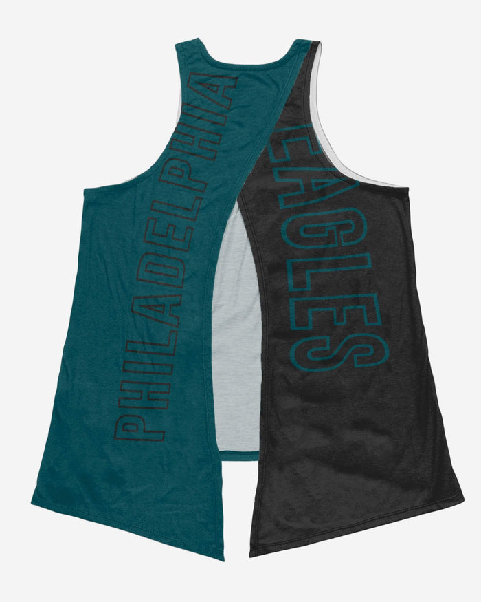 Philadelphia Eagles Womens Tie-Breaker Sleeveless Top FOCO - FOCO.com