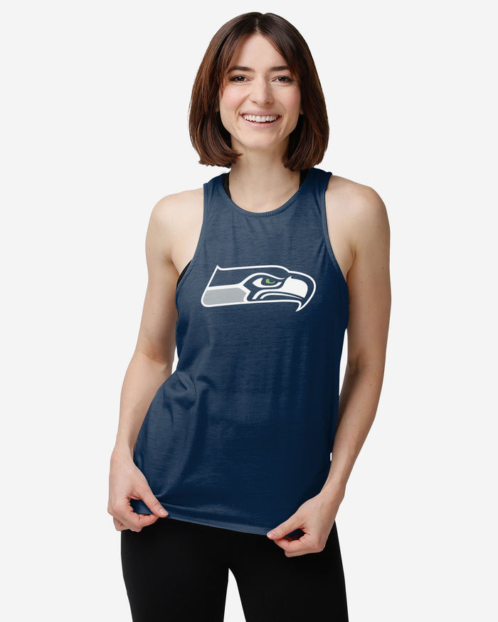Seattle Seahawks Womens Tie-Breaker Sleeveless Top FOCO - FOCO.com