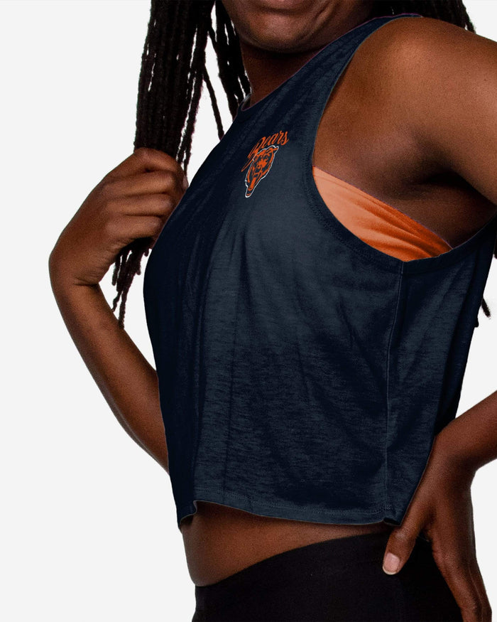 Chicago Bears Womens Croppin' It Sleeveless Top FOCO - FOCO.com