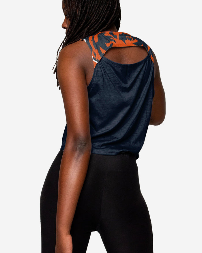Chicago Bears Womens Croppin' It Sleeveless Top FOCO - FOCO.com